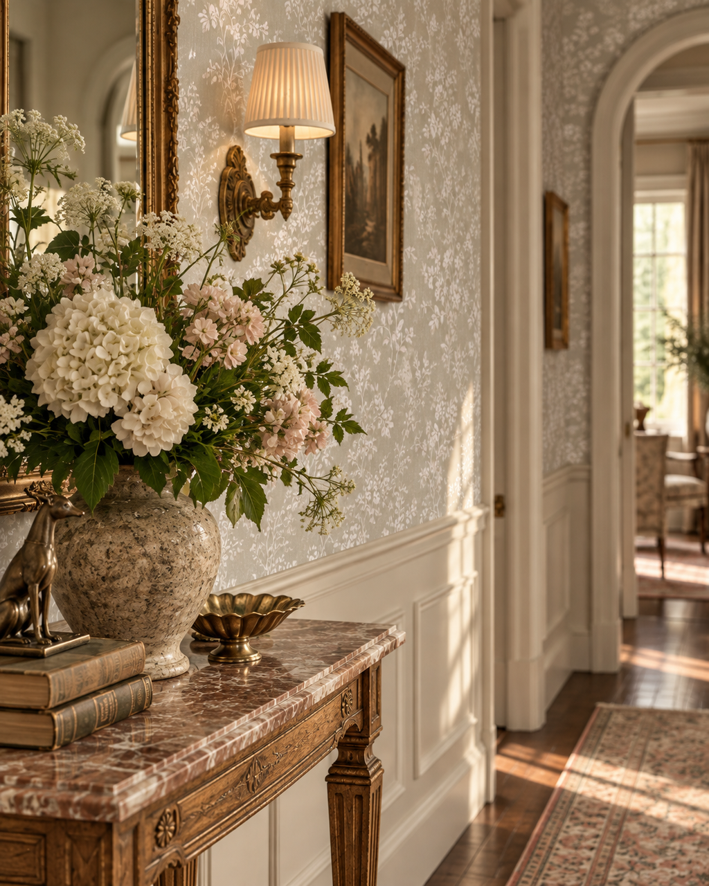 Ashcombe Garden Floral Wallpaper