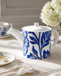 Cobalt Garden Bone China Teapot