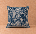 Beatrice Blue Velvet Cushion | English Country House
