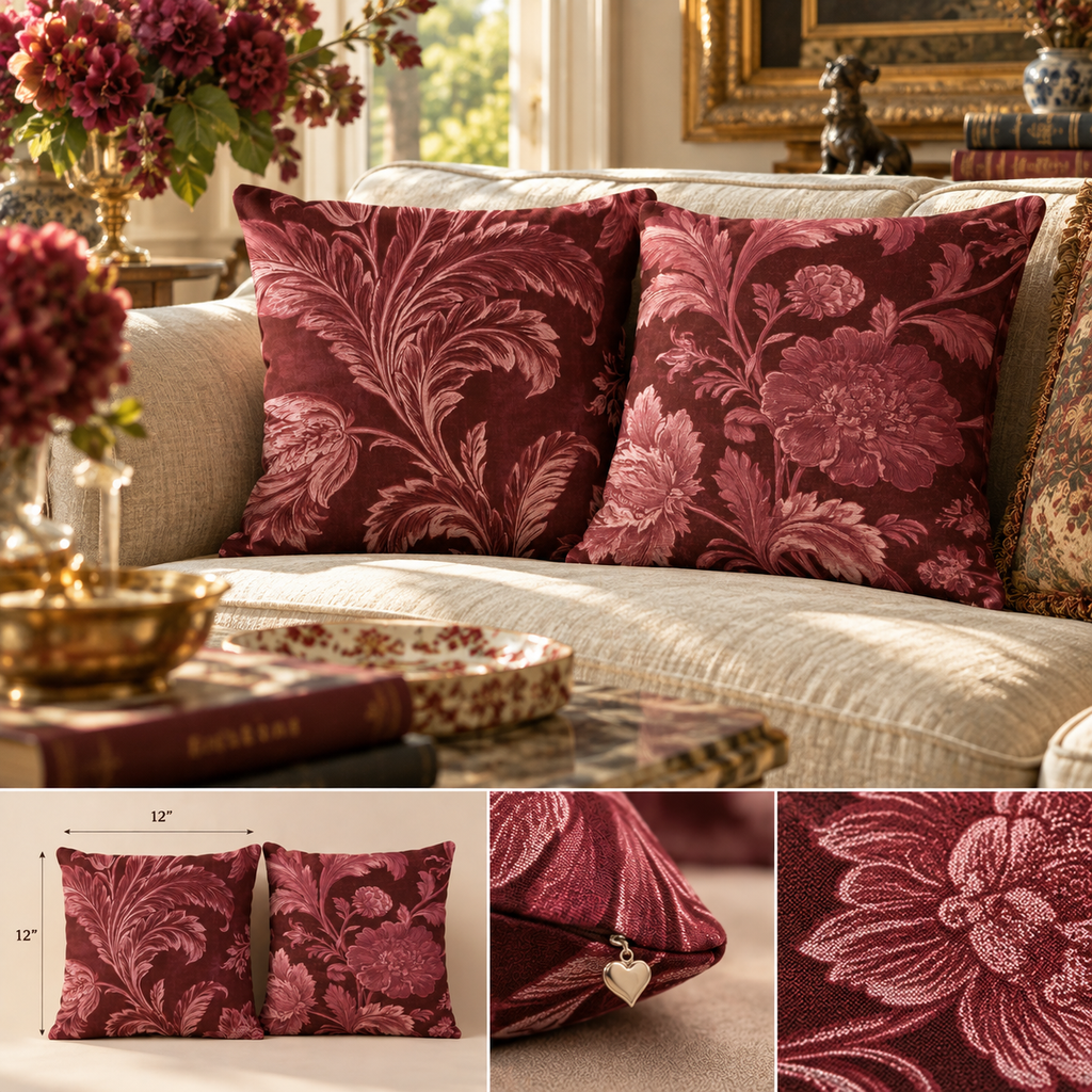Rosamund Floral Pillow | Set of 2