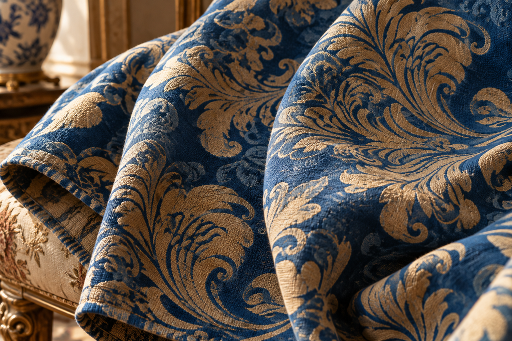 Blenheim Blue | Organic Cotton Throw
