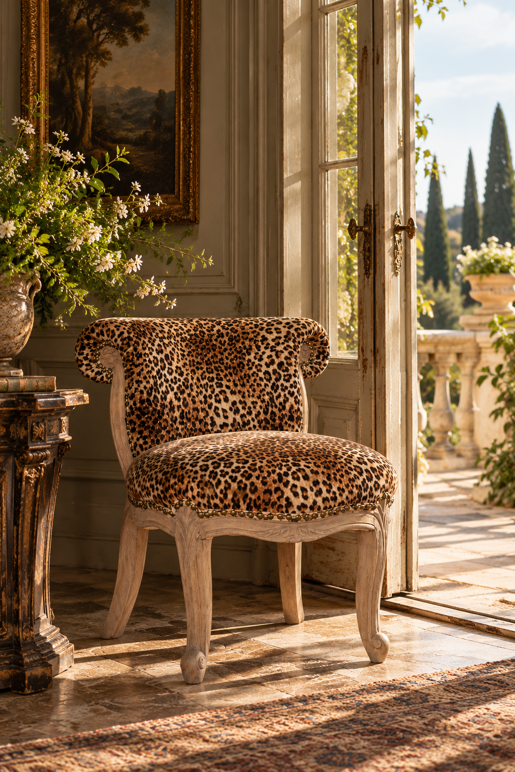 Montague Studded Chair
