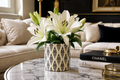 Ikat Personalised Plant Pot - The Midnight Laurel Collection