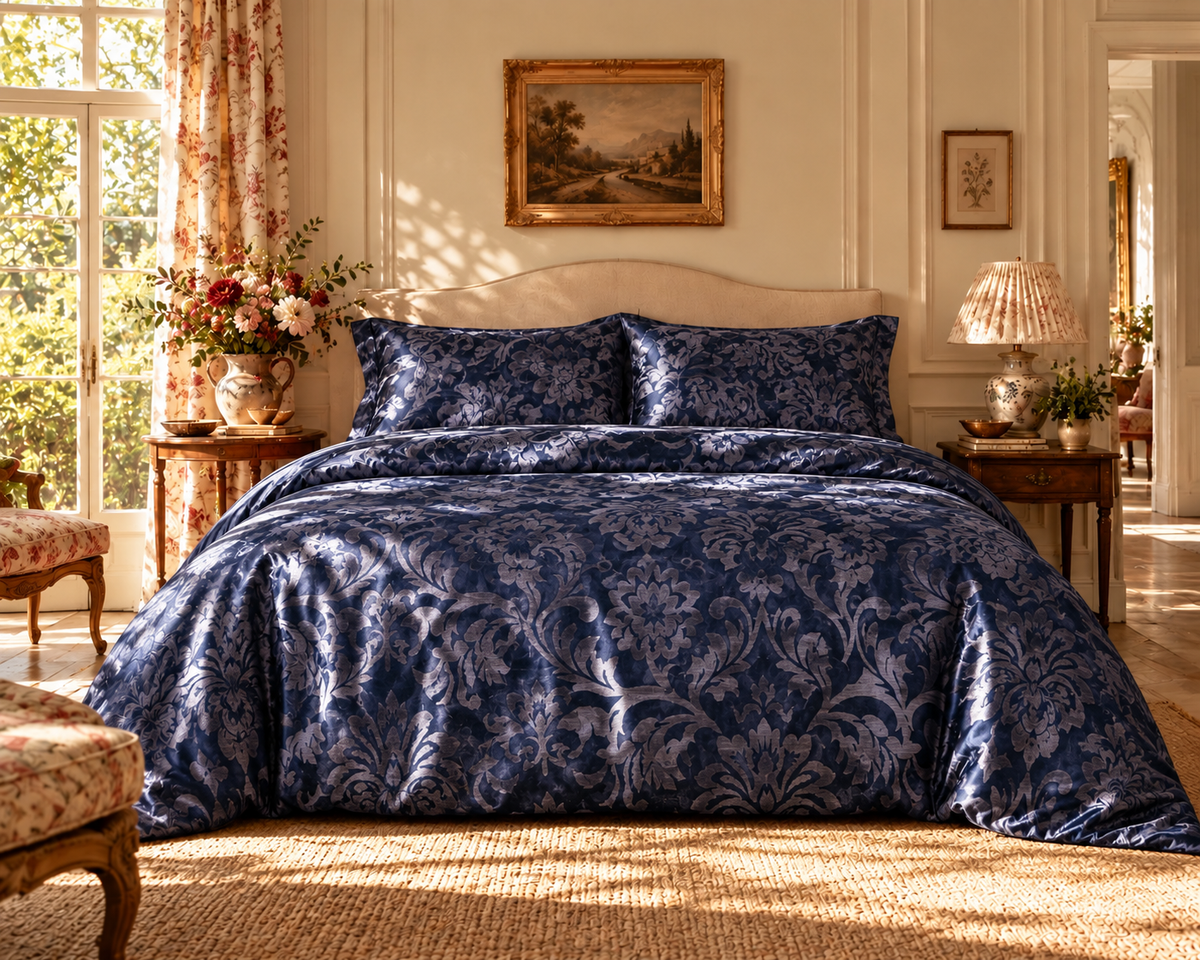 Jorgiana Silk Duvet Cover Set