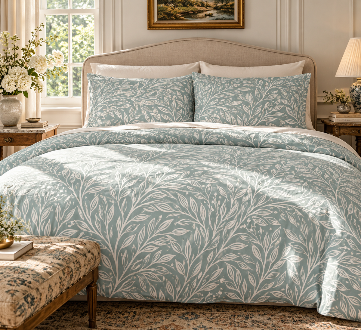 Willowmere Botanical Duvet Cover Set