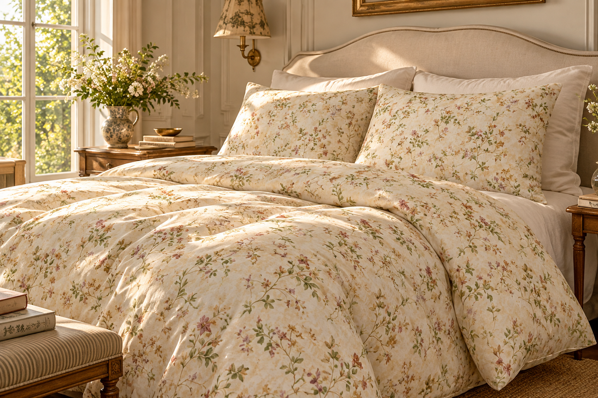 Cotswold Garden Duvet Cover Set | Vintage English Bedding