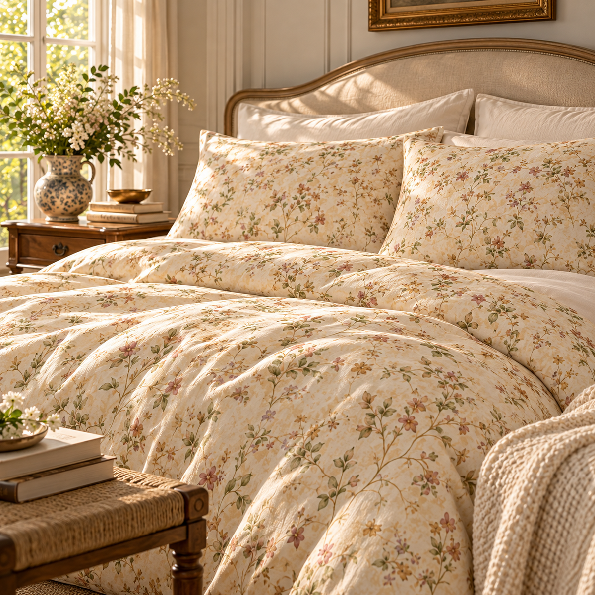 Cotswold Garden Duvet Cover Set | Vintage English Bedding