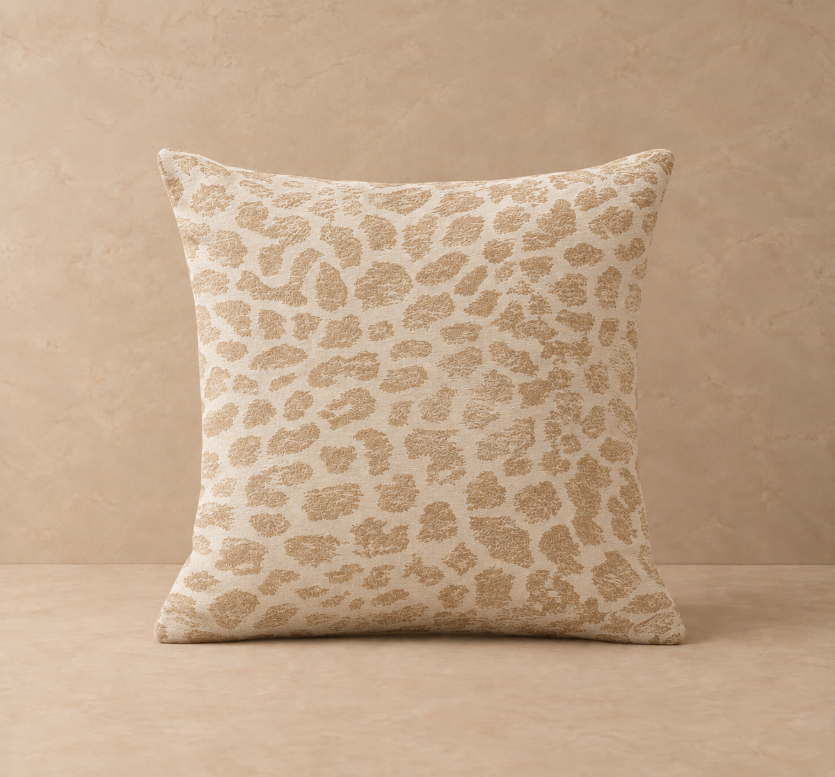 Elodie Leopard Suede Vision Pillow