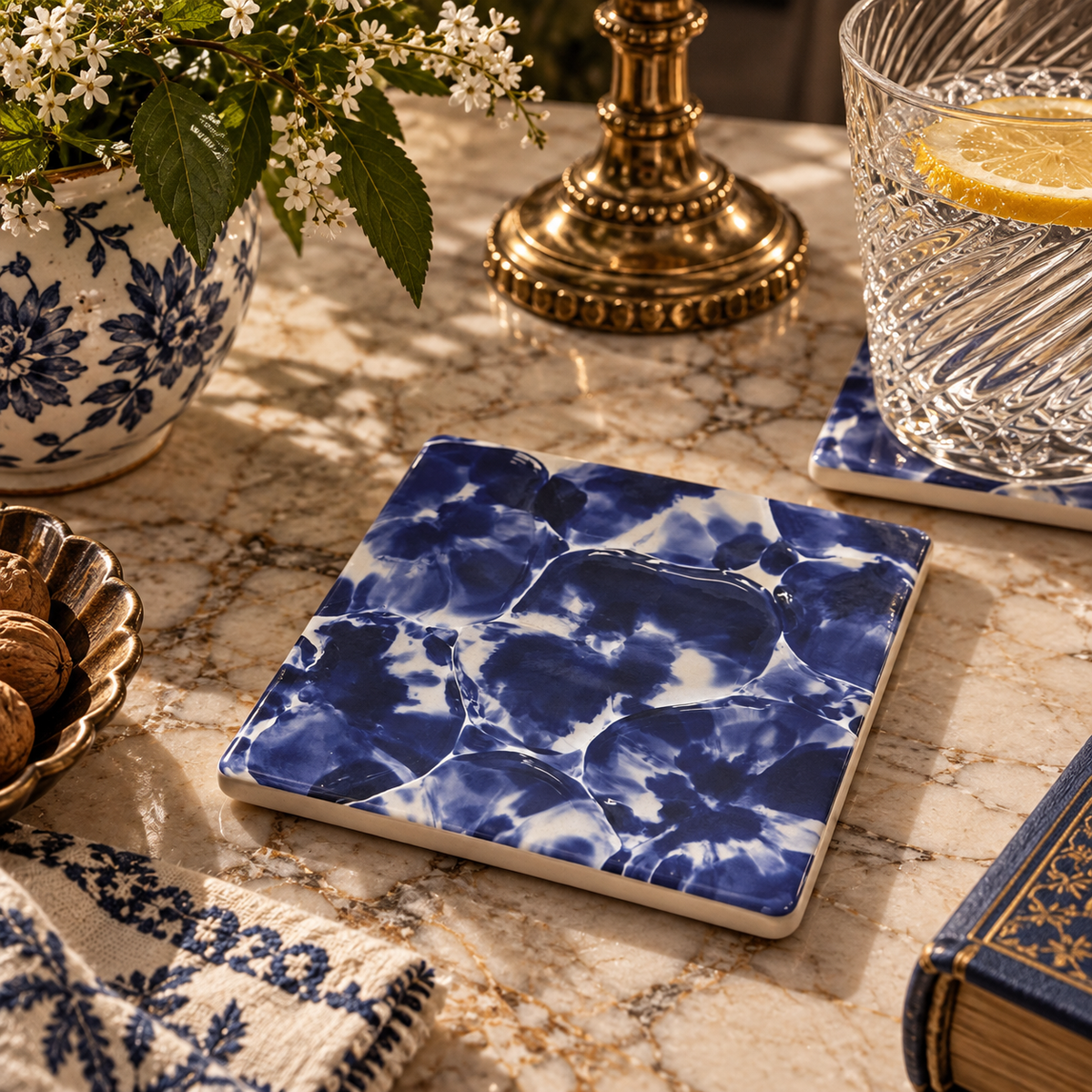 Ellie Isolde Ceramic Coaster