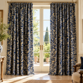 Montrose Botanical Interlined Curtains – 84" x 104"