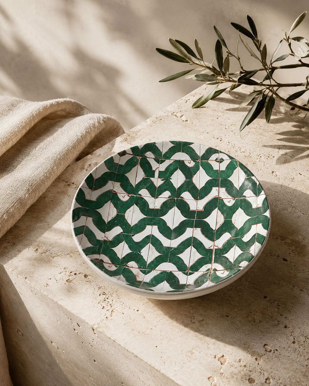 Verde Palazzo Ornamental Bowl