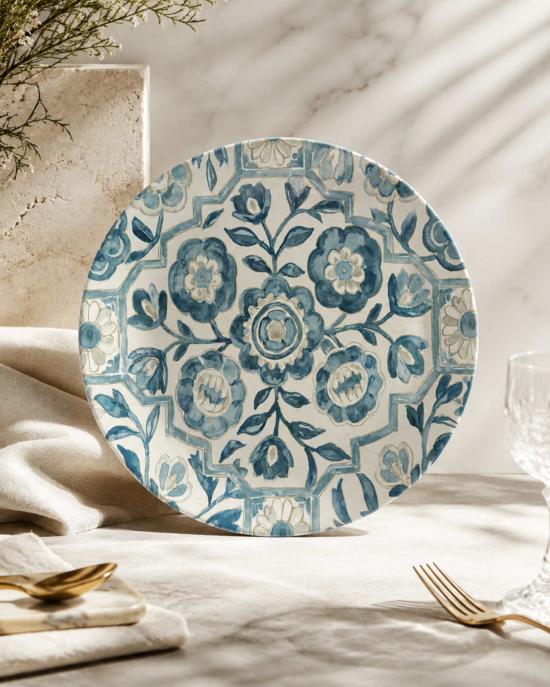 Aveline Botanical China Plate
