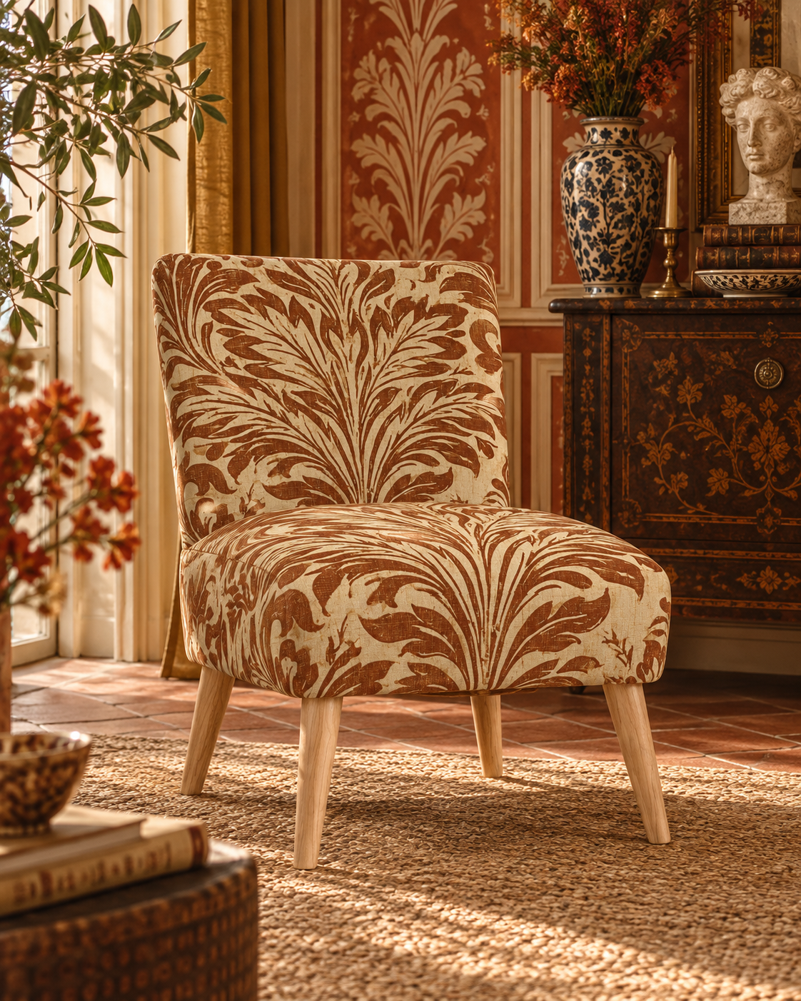 Aldworth Botanical Designer Chair